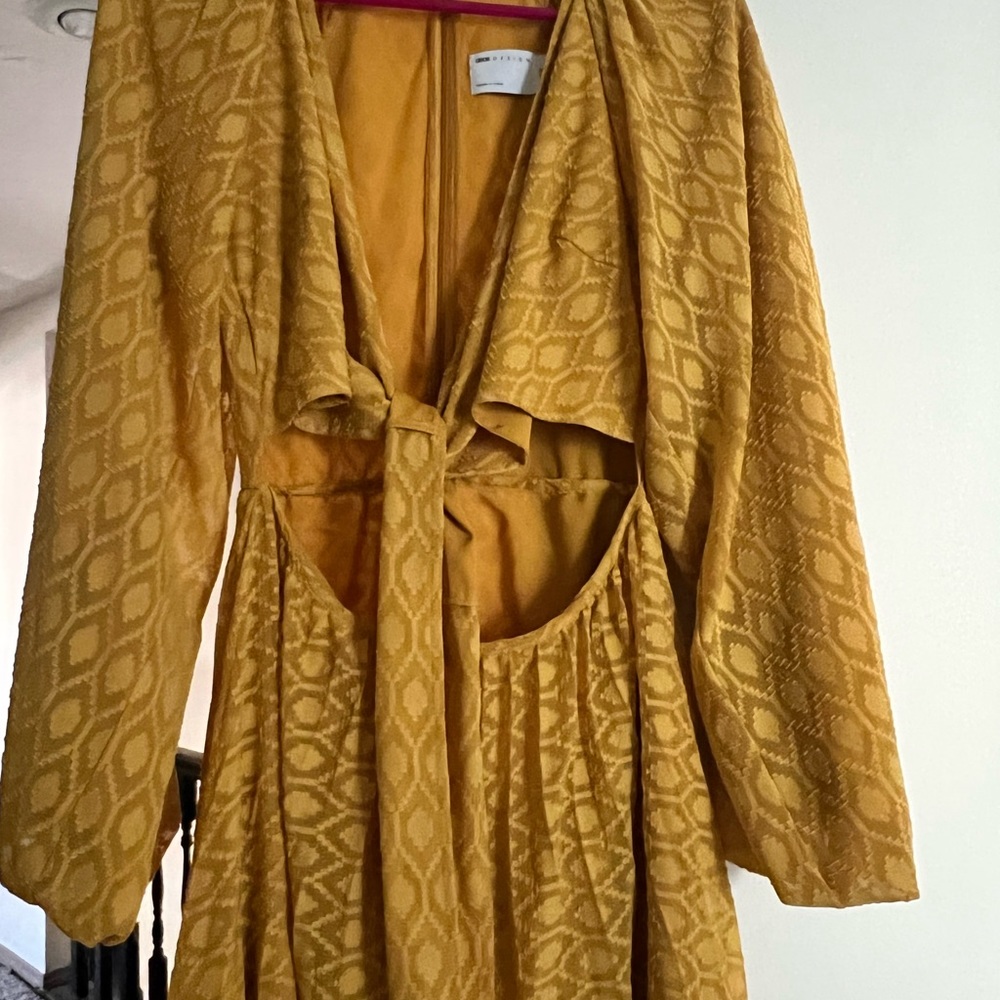 Lemonade dress! Tie front from ASOS.